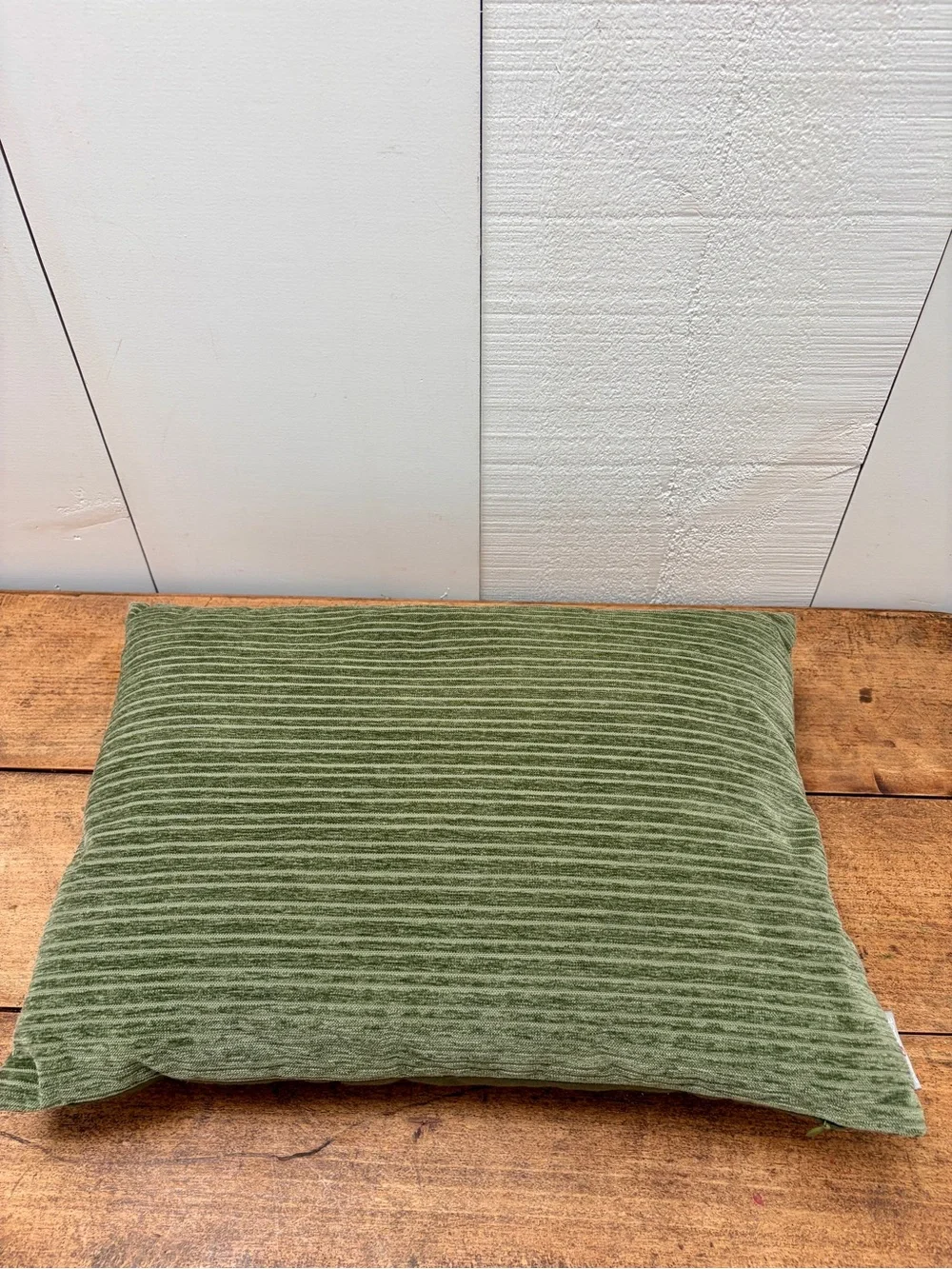 EverGrace Ribbed Velvet Accent Pillow - Soft Textured Throw Cushion 14x20”